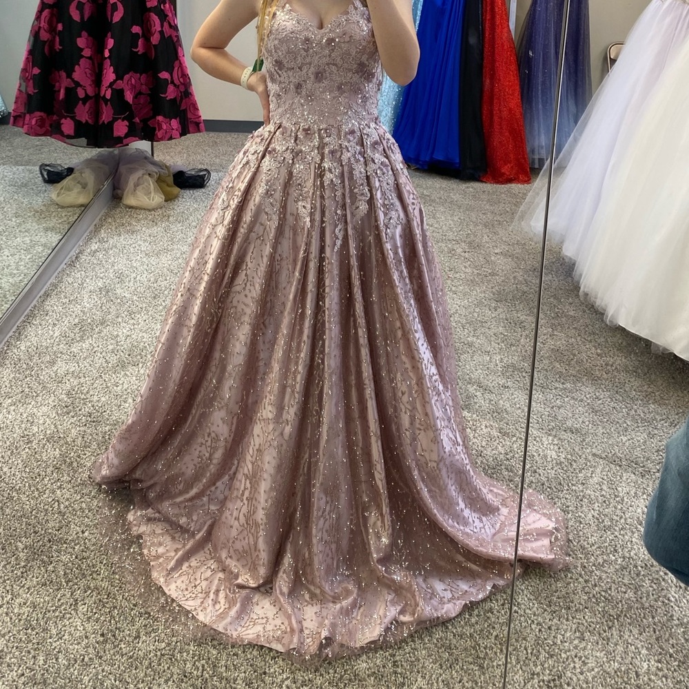 Beautiful Purple prom dress